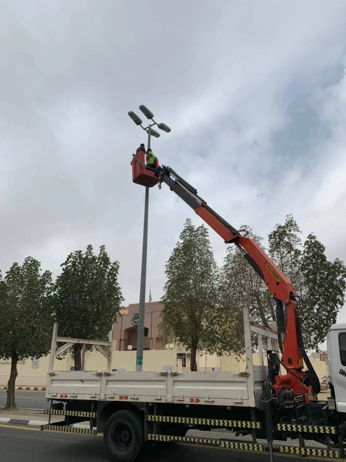 تركيب كاميرات لمراقبة تجربة مسار الدراجات  ( مكة)