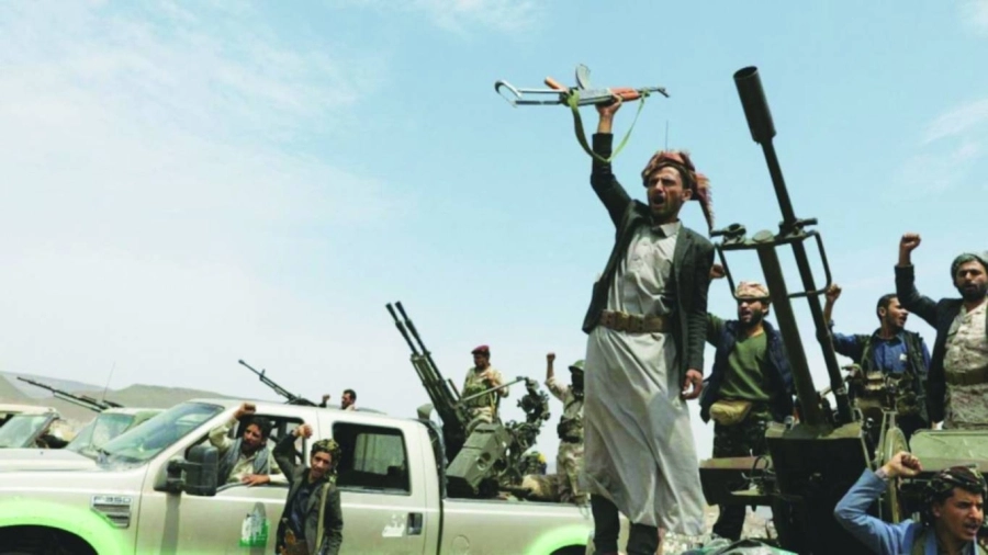 عناصر من ميليشيات الحوثي (مكة)