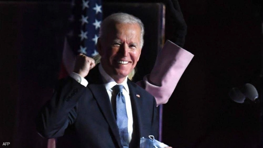 جو بايدن فاز بالانتخابات الأمريكية (مكة)