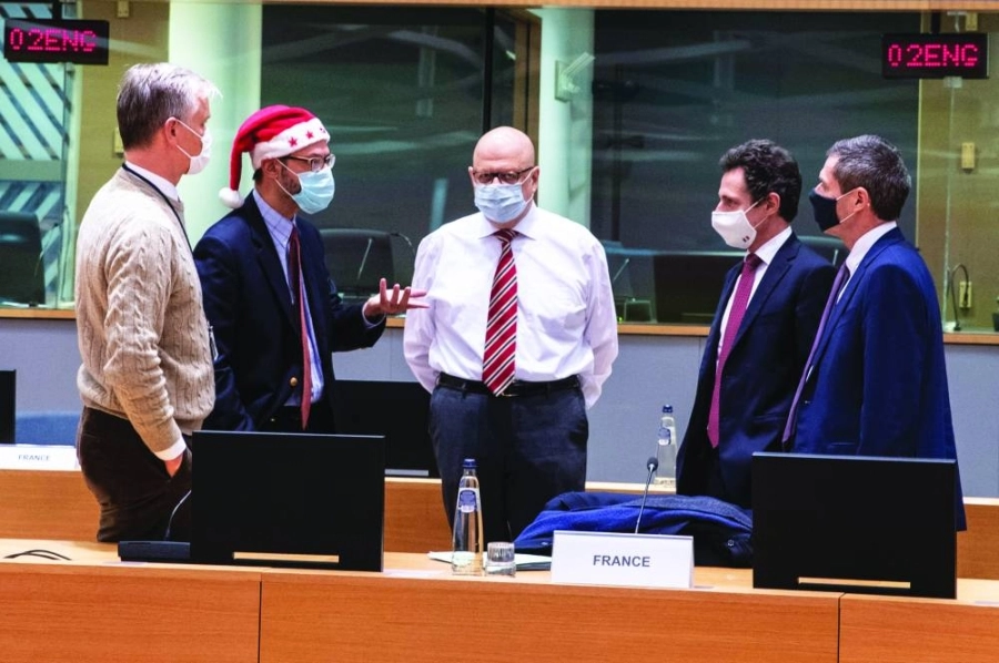 سفراء أوروبا في اجتماع أخير مع بريطانيا      (د ب أ)