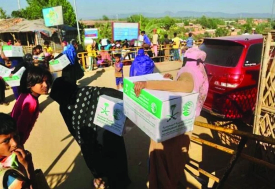 






من عمليات توزيع السلال السعودية