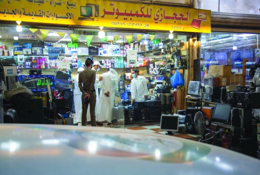 من عمليات ضبط المخالفات (ياسر بخش)