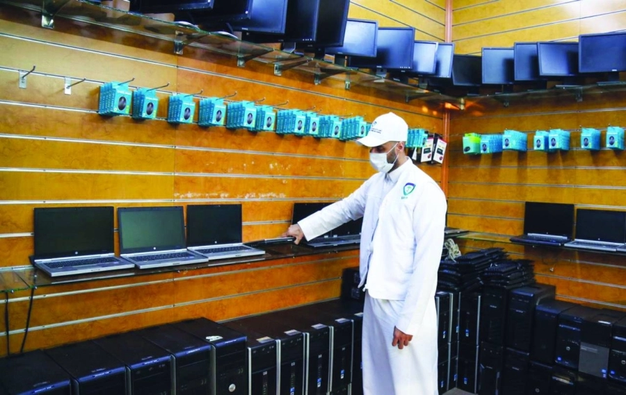 من عمليات ضبط المخالفات (ياسر بخش)