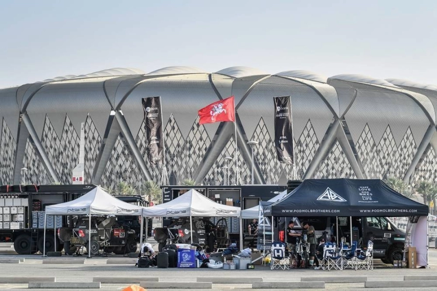 






من استعدادات المتسابقين