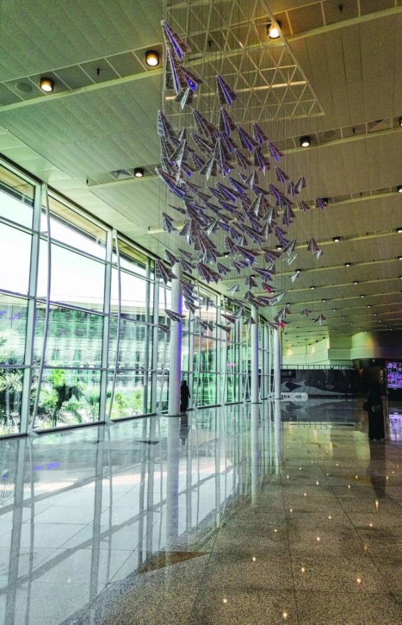 الصالة الرقم 1 في مطار الملك عبدالعزيز الجديد بجدة (أنس الحارثي) 