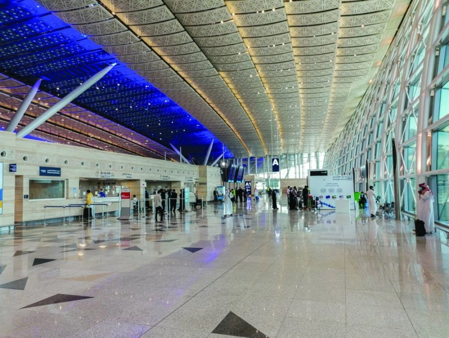 الصالة الرقم 1 في مطار الملك عبدالعزيز الجديد بجدة (أنس الحارثي) 