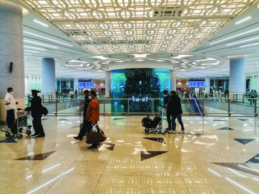 الصالة الرقم 1 في مطار الملك عبدالعزيز الجديد بجدة (أنس الحارثي) 