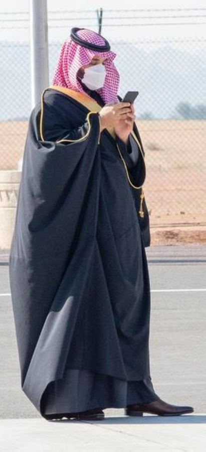 






الأمير محمد بن سلمان خلال التحضير لقمة العلا                       (بندر الجلعود)