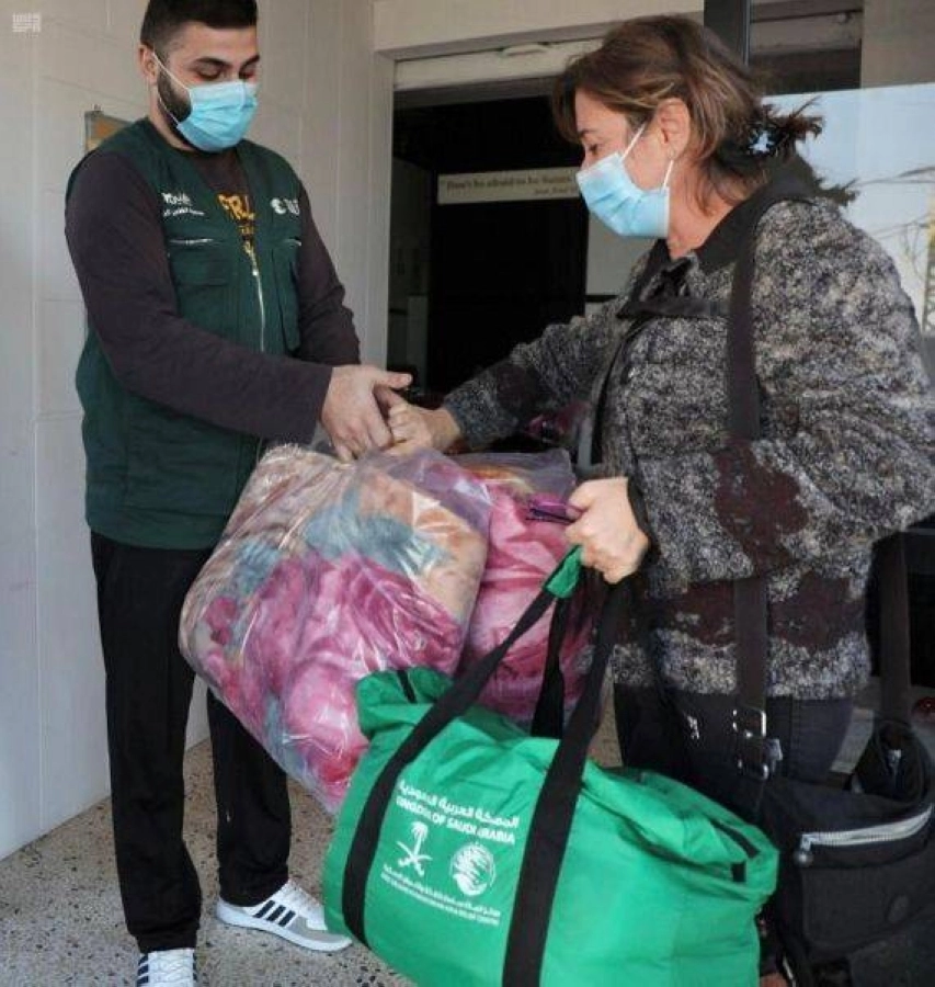 سورية تتسلم كسوة الشتاء (واس)