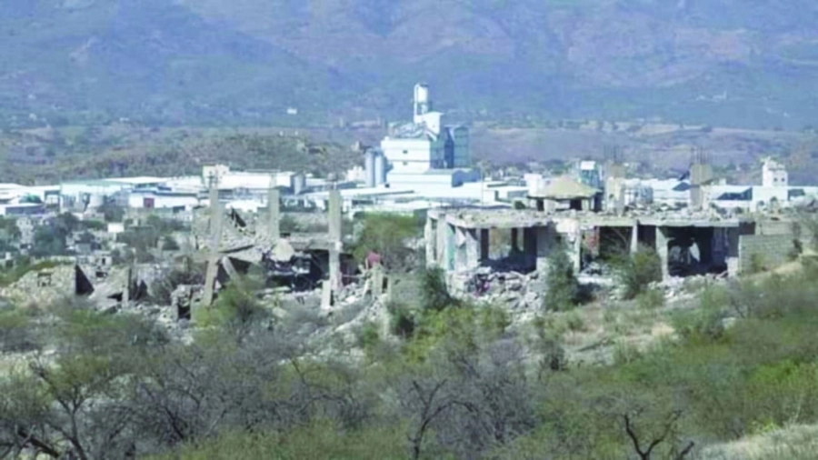 جرائم الحوثي بحيمة تعز  (مكة)