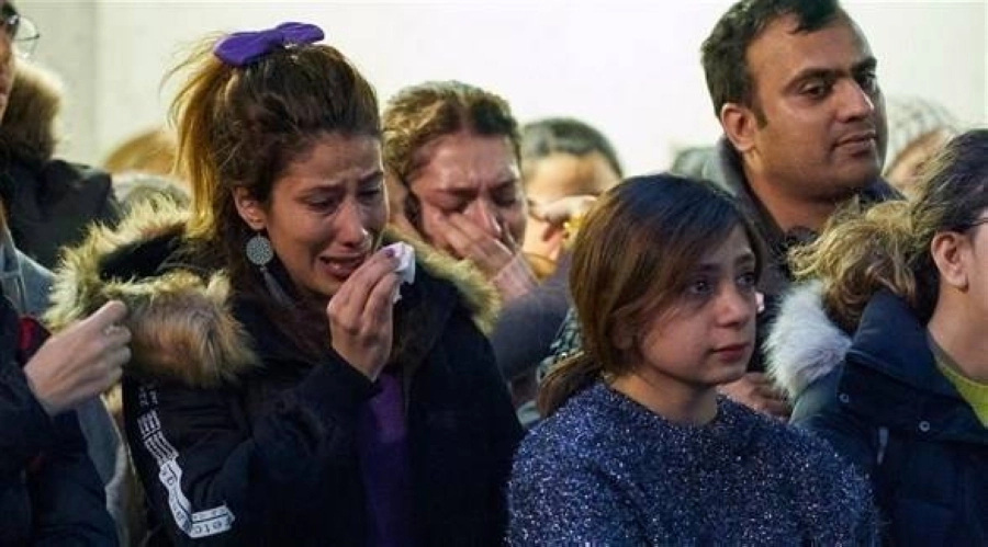 عائلة تبكي أحد الضحايا (مكة)