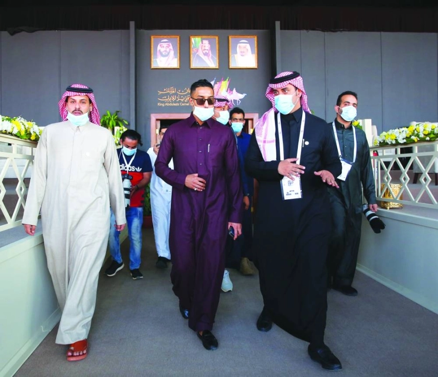 






راكان المغيري وسالم الدوسري في المركز  الإعلامي للمهرجان