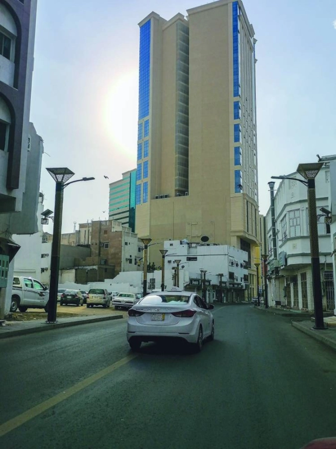 تزيين حي الخنساء في العاصمة المقدسة (أنس الحارثي)