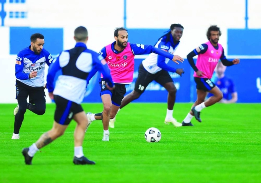 من تدريبات الهلال (مكة)