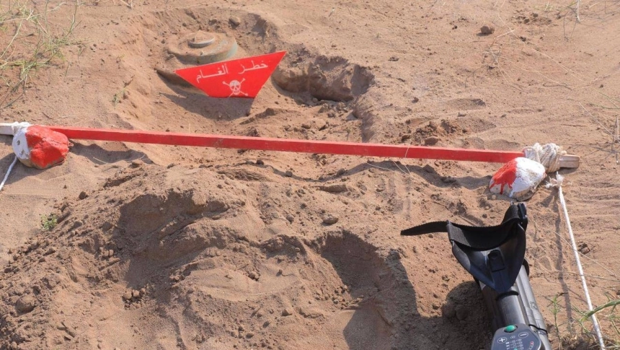 مشروع مركز الملك سلمان للإغاثة "مسام" ينتزع 1.500 لغم في اليمن