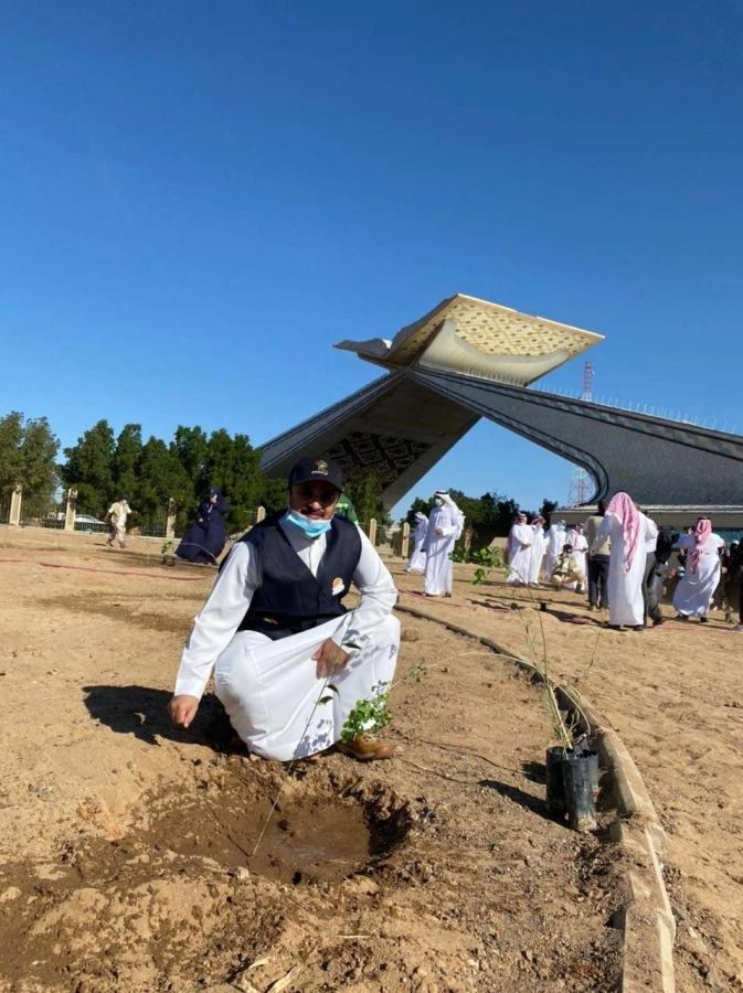 مبادرة تشجير بوابة مكة ( مكة ) 