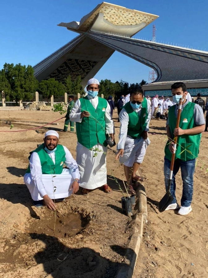 مبادرة تشجير بوابة مكة ( مكة ) 