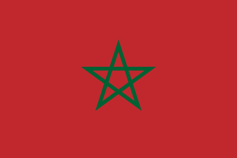 علم المغرب 
