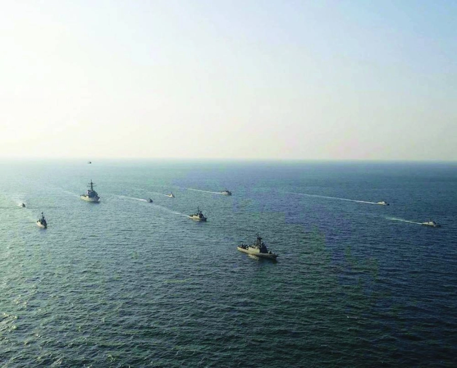 من المناورات البحرية                                                  (مكة)