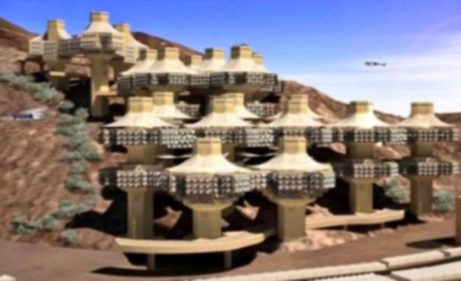 






تصور للمباني الجبلية                                       (مكة)