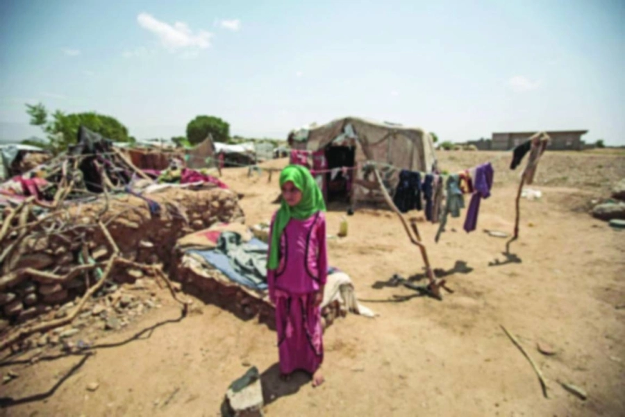 






يمنيون هجروا منازلهم بسبب الحوثيين            (مكة)