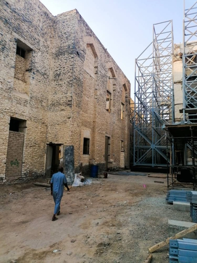 ترميم قصر السقاف (أنس الحارثي) 