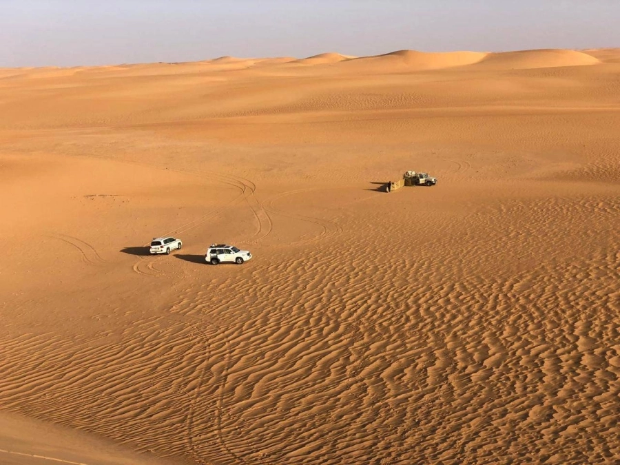 من طبيعة المنطقة (مكة)