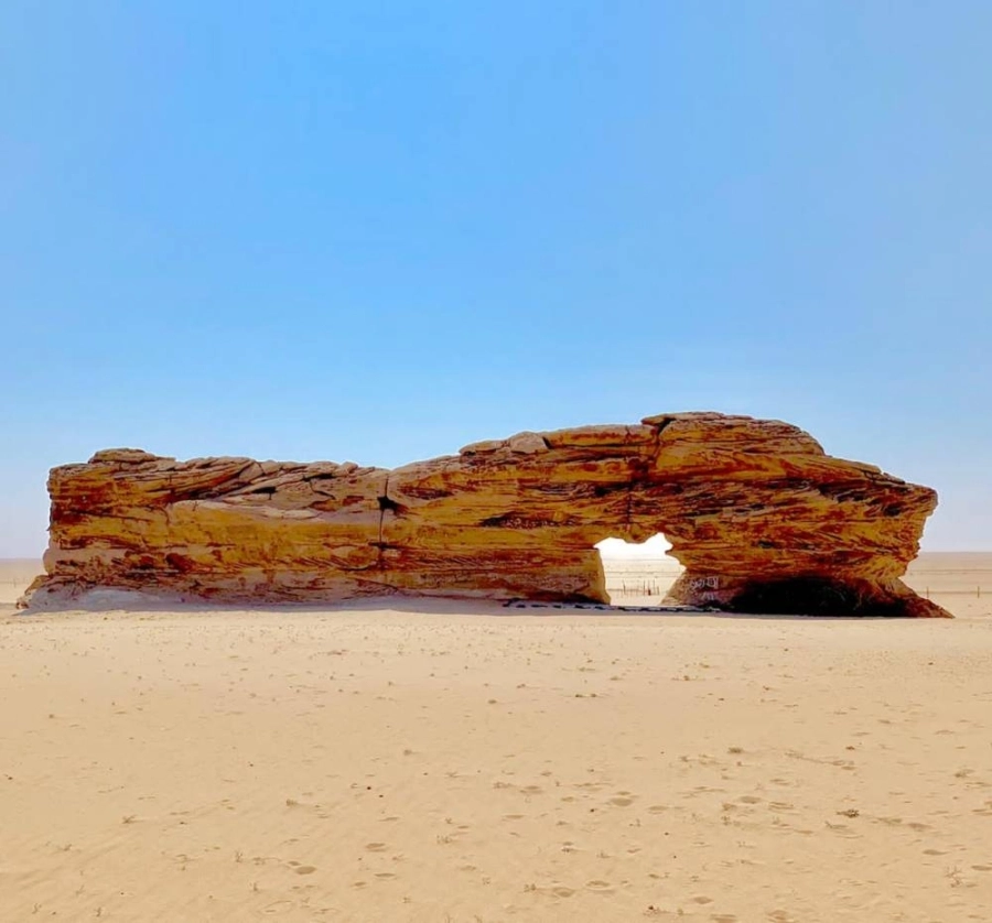 من طبيعة المنطقة (مكة)