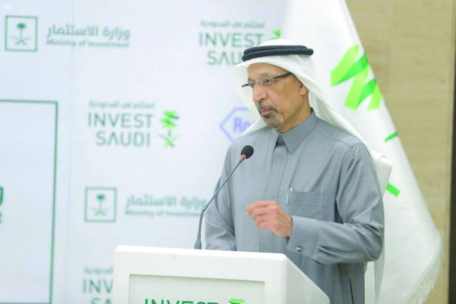 



الفالح خلال حديثه