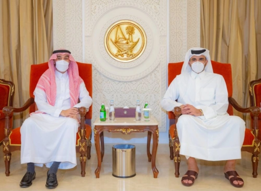 خلال الزيارة 