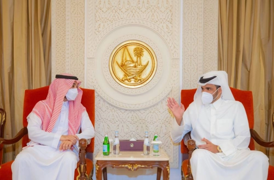 خلال الزيارة 