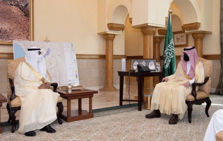 نائب أمير منطقة مكة في استقبال نائب وزير الحج 