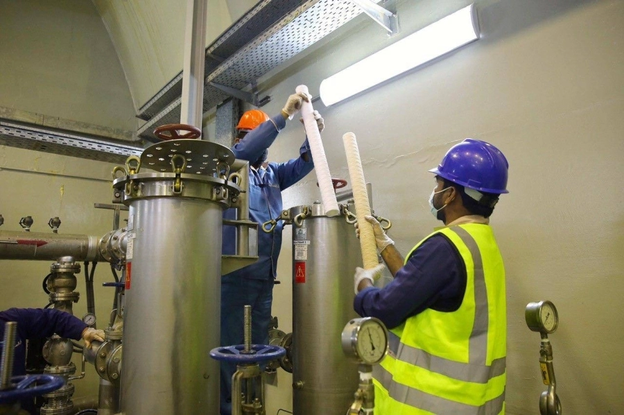 من أعمال الصيانة الدورية (مكة) 