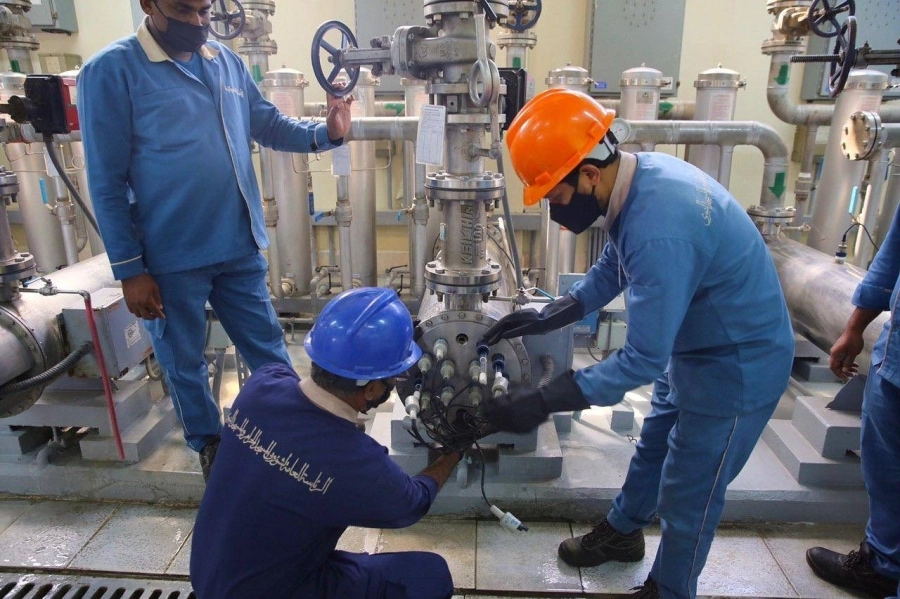 من أعمال الصيانة الدورية (مكة) 