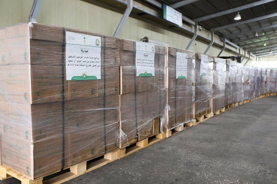 من تدشين شحنات التمور                                                                                     (مكة)