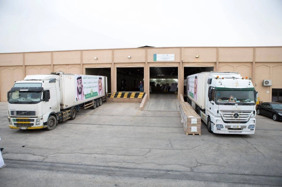 من تدشين شحنات التمور                                                                                     (مكة)