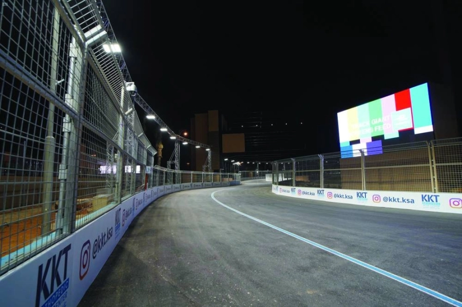 تجهيز حلبة الدرعية للسباق (واس)