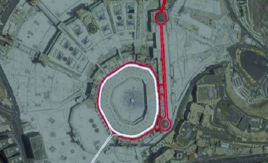 مسار مركبات الطواف والسعي بالدور الأول     (مكة)