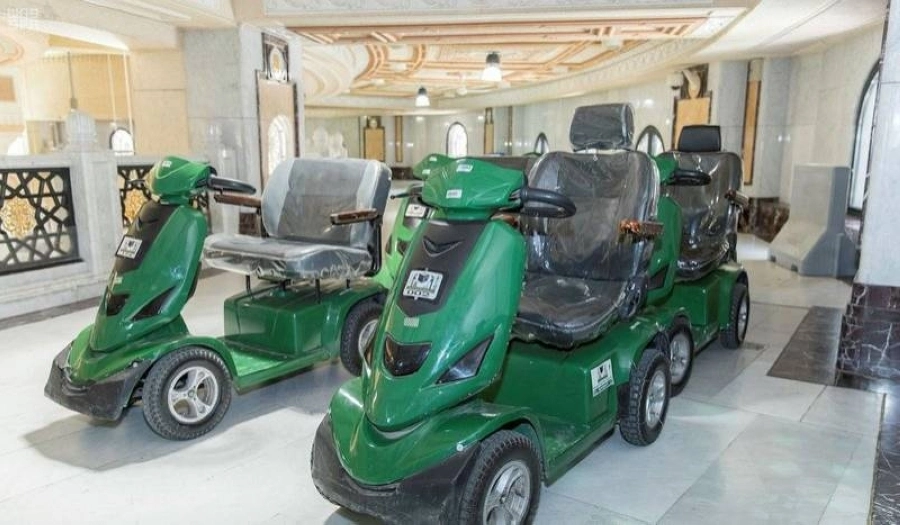 العربات الكهربائية الحالية                                             (مكة)