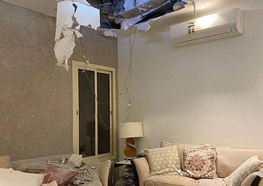 آثار سقوط الصاروخ (مكة)