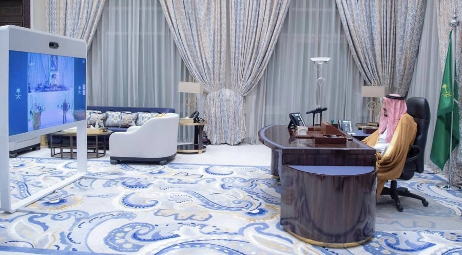 أمام خادم الحرمين الشريفين.. سفراء دول شقيقة وصديقة يقدمون أوراق اعتمادهم (واس)