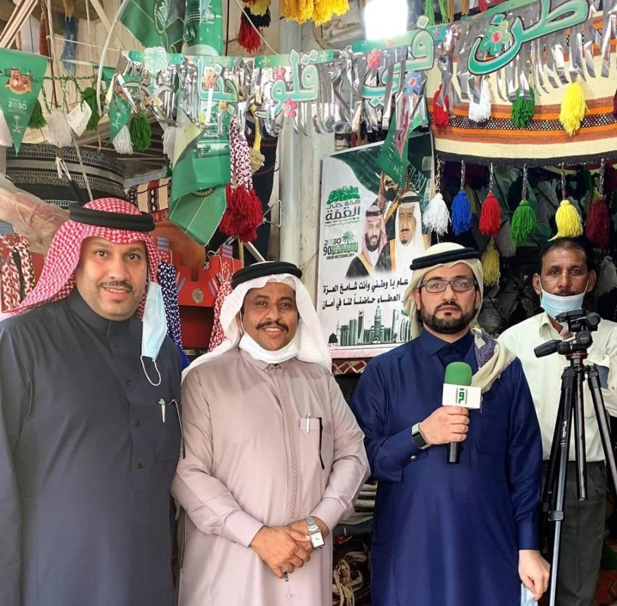 جانب من السوق الشعبي في حفر الباطن