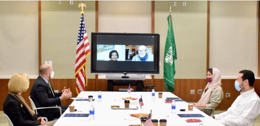 جانب من اللقاء