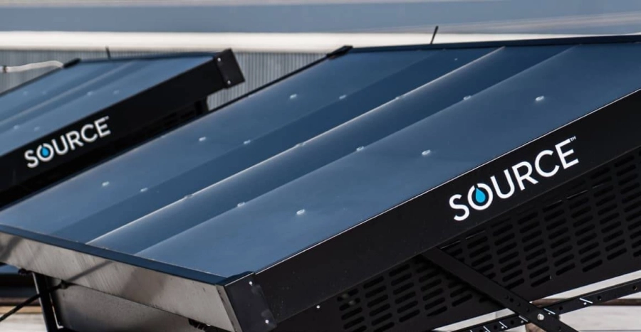 الألواح الهيدروجينية التي تنتج المياه