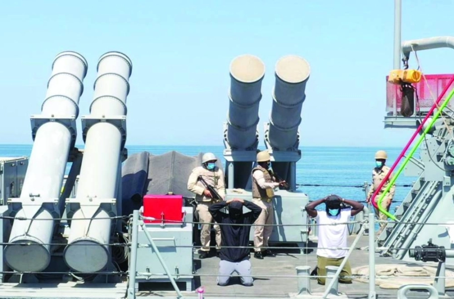 






 إحدى السفن المشاركة في التمرين                          (مكة)