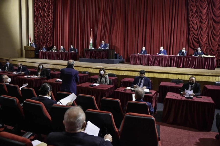 جلسة مجلس النواب اللبناني (د ب أ)