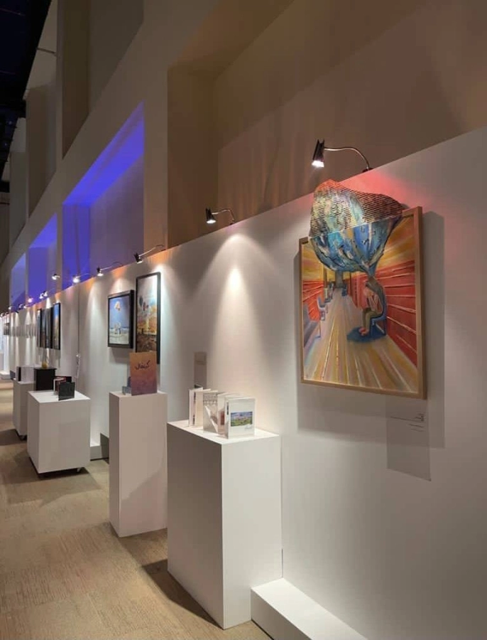 "اسمبلاج" و"ملهم": معرضان للإبداع والفن في جامعة الأميرة نورة