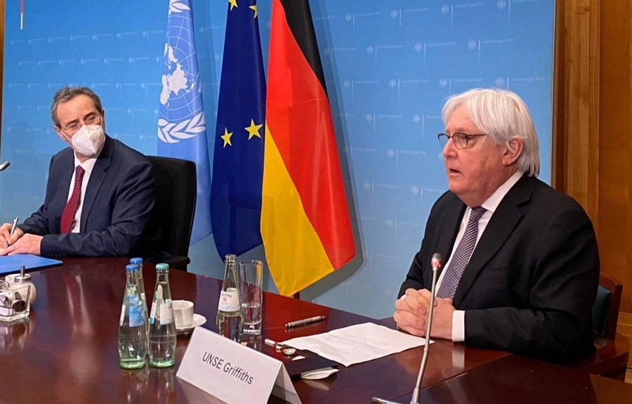 المبعوث الأممي ووزير الخارجية الألماني (مكة)