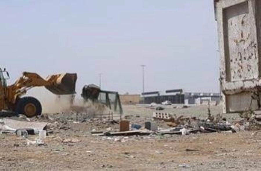 أمانة جدة تزيل مخالفات على مساحة 12000م2 بنطاق طيبة