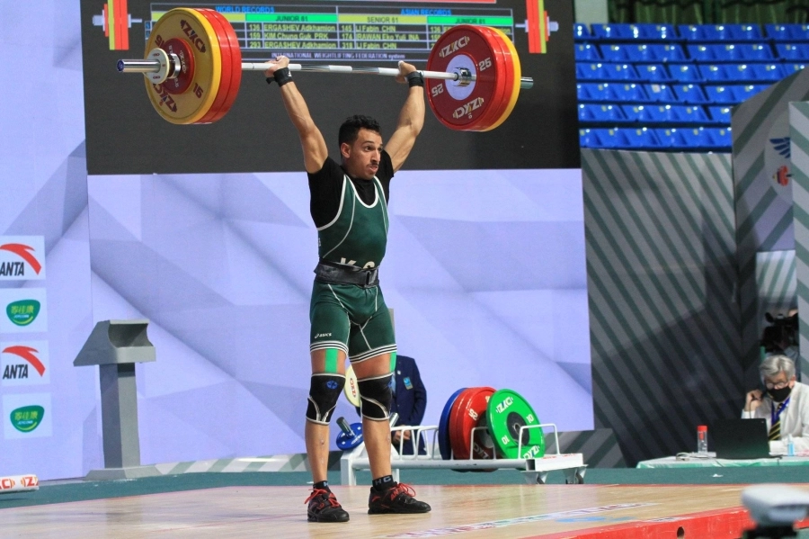 سراج آل سليم لحظة مشاركته أمس